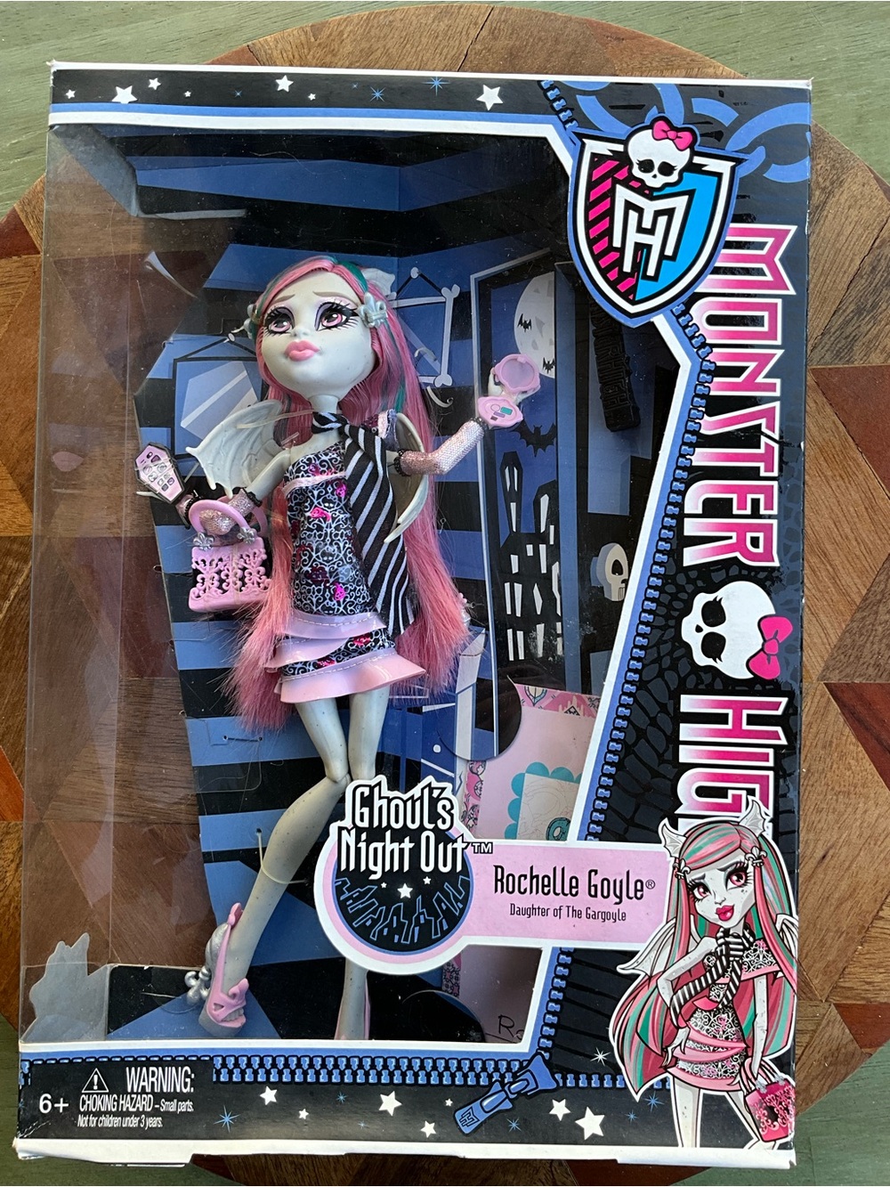 NIB Monster High Ghoul's Night Out Rochelle Goyle Doll 2012 Mattel